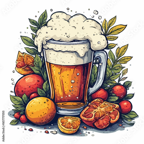 Cute Beer Design Very Cool