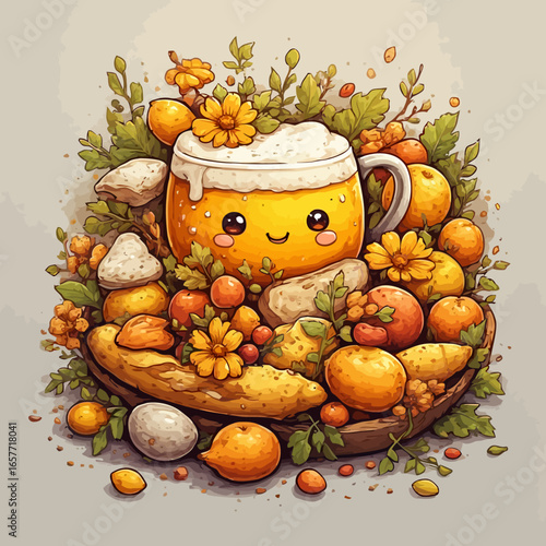 Cute Beer Design Very Cool