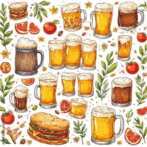 Cute Beer Design Very Cool