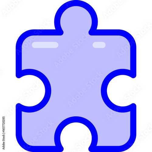 Puzzle piece symbol representing teamwork and problem-solving