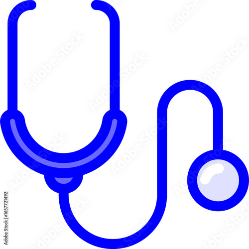 Professional stethoscope tool for health diagnostics and care