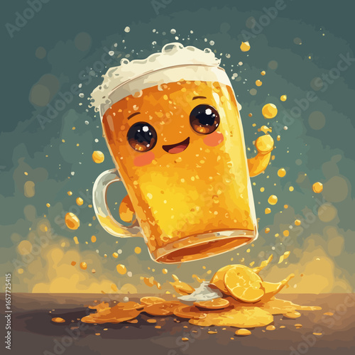 Cute Beer Design Very Cool