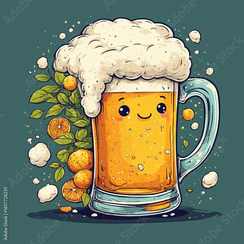 Cute Beer Design Very Cool
