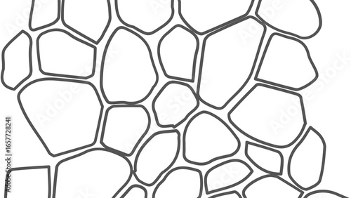 Abstract vector illustration of a stone wall or paving pattern