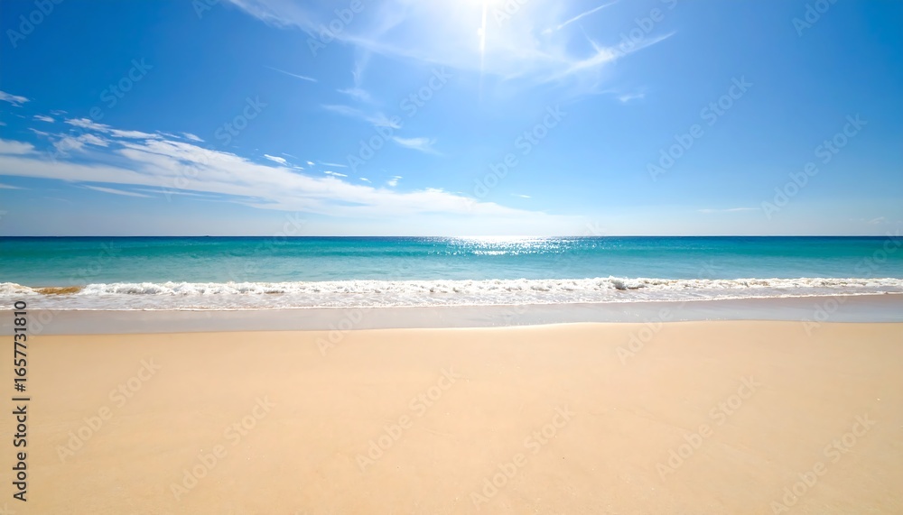 Fototapeta premium Sunny beach scene (9)