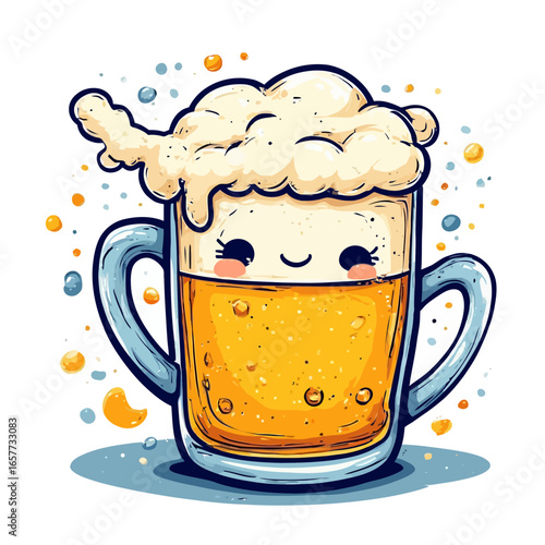 Cute Beer Design Very Cool