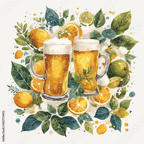 Cute Beer Design Very Cool