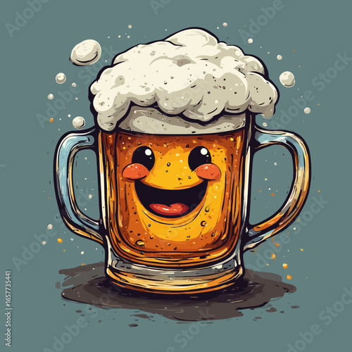 Cute Beer Design Very Cool