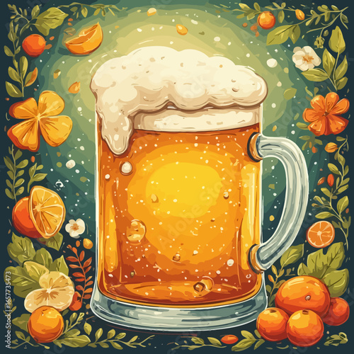 Cute Beer Design Very Cool