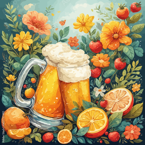 Cute Beer Design Very Cool