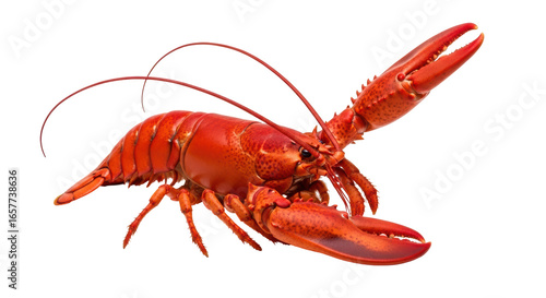 Isolated Lobster