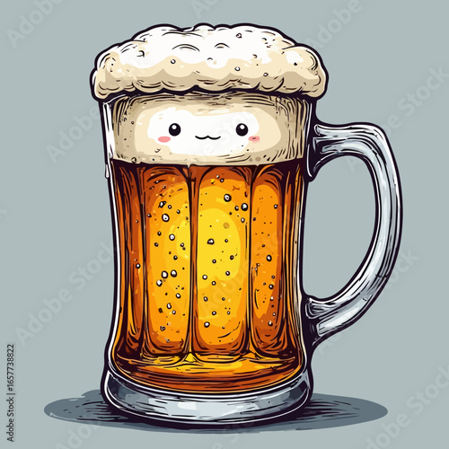 Cute Beer Design Very Cool