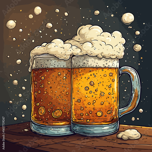 Cute Beer Design Very Cool