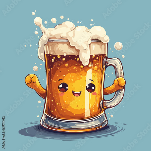 Cute Beer Design Very Cool