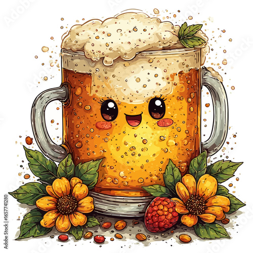 Cute Beer Design Very Cool
