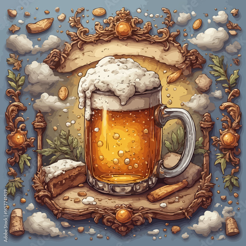 Cute Beer Design Very Cool