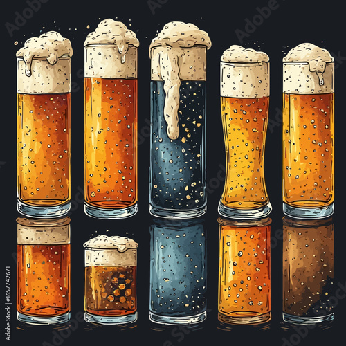 Cute Beer Design Very Cool
