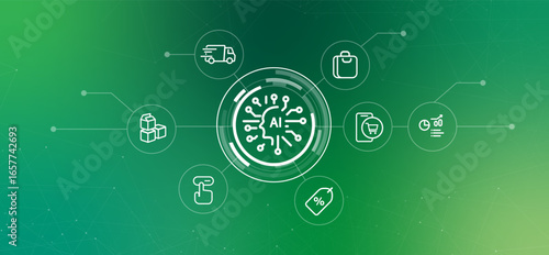 AI in e-commerce and retail artificial intelligence online shopping logistics personalized marketing and the future of retail buy sales product and marketing