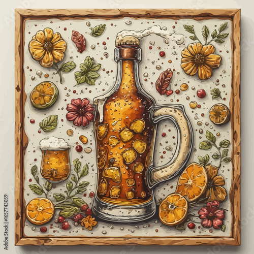 Cute Beer Design Very Cool