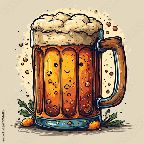 Cute Beer Design Very Cool