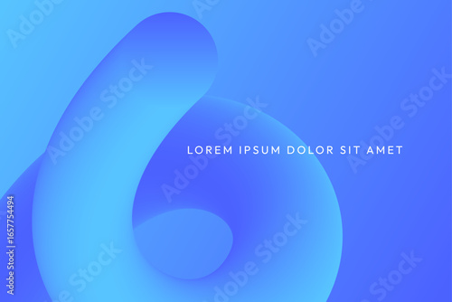 Minimal Modern wave Abstract Background with 3D Effect
