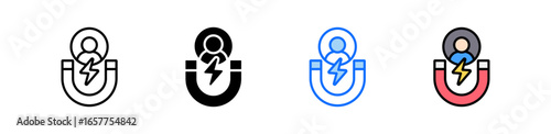 Lead Generation Icon Set Multiple Style Collection