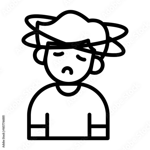 flu Line Icon