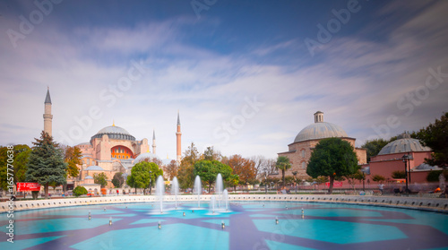 Istanbul's historical and touristic places were photographed
