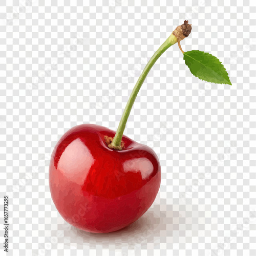 cherry isolated on white background