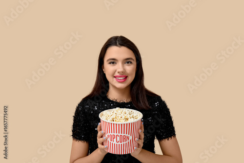 Beautiful young happy woman...