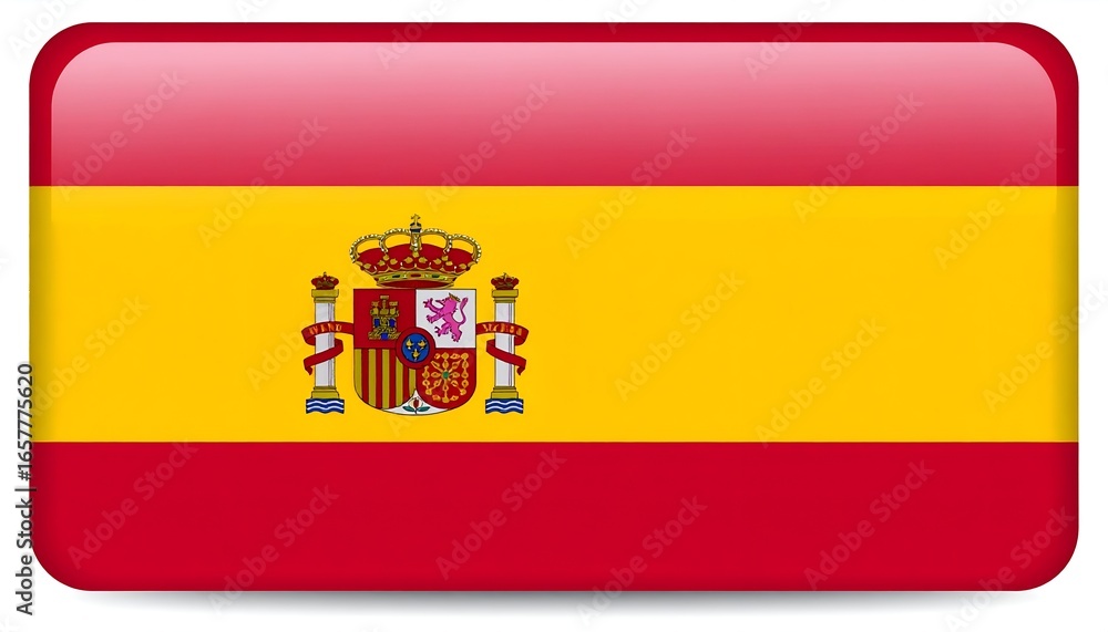 Fototapeta premium Spanish national flag