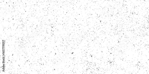 Speckle grain dot white paper noise texture with distress effect vector illustration pattern background. Dirty or dust film grain speck grit grunge overlay on white background grain noise particles.