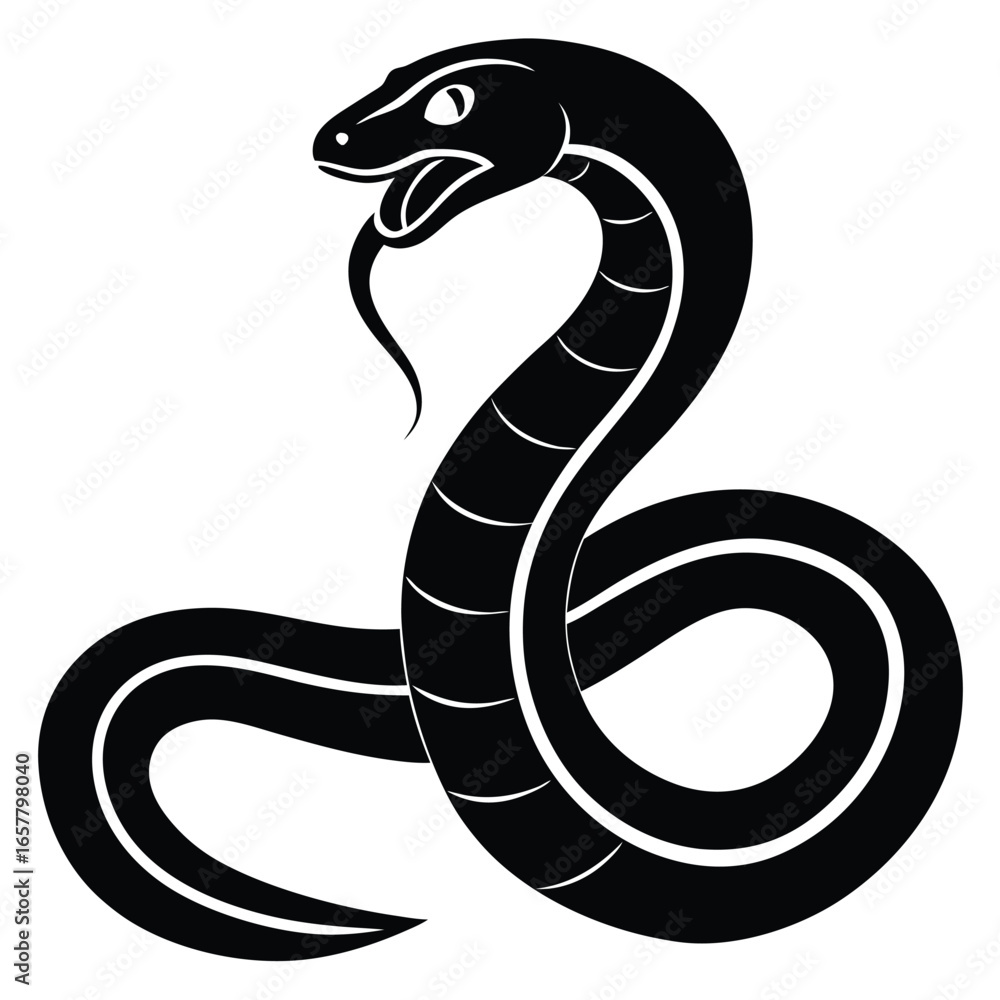 Fototapeta premium snake vector