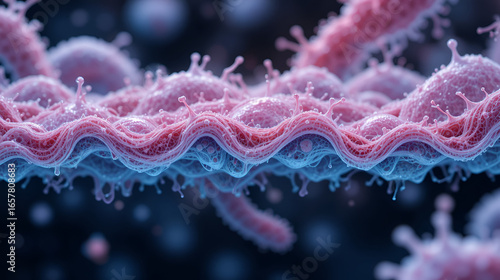 adhesion layering bacteria