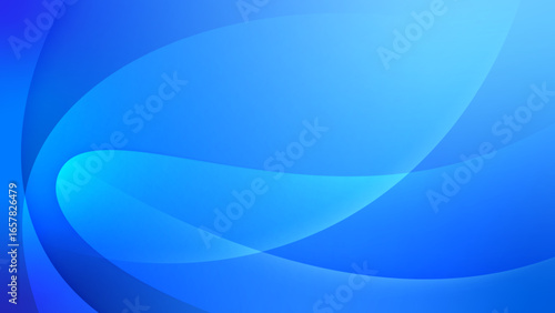 Abstract blue wavy composition. Perfect for brochures, presentations and any design.