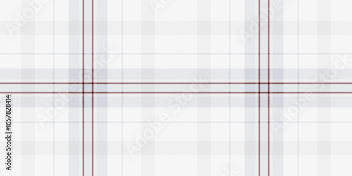 Clean, subtle plaid pattern in soft white and muted burgundy. Versatile backdrop for design, textiles, fashion, and home decor. Evokes simplicity, elegance, and comfort.