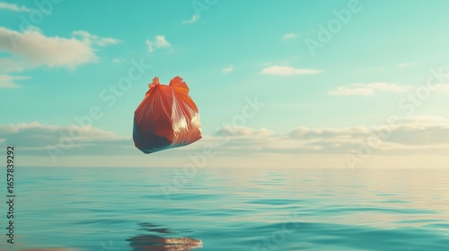 red heart in the sky