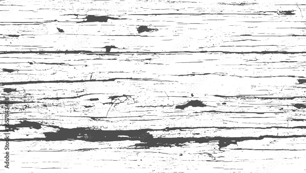 Obraz premium Grunge Wood Texture – Scratched Grain Old Worn Distressed Overlay Vector Black and White Transparent Background