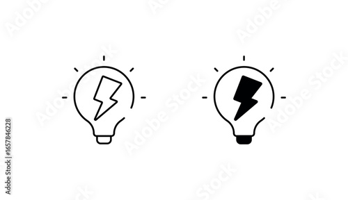 Bioenergy icon design with white background stock illustration