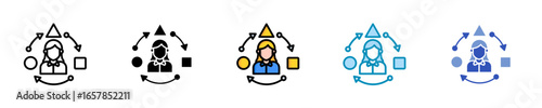 Adaptive Framework  Icon Set Multiple Style Collection