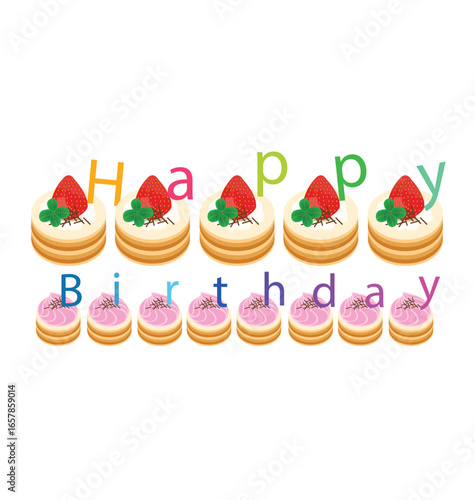 Cake vector illustration