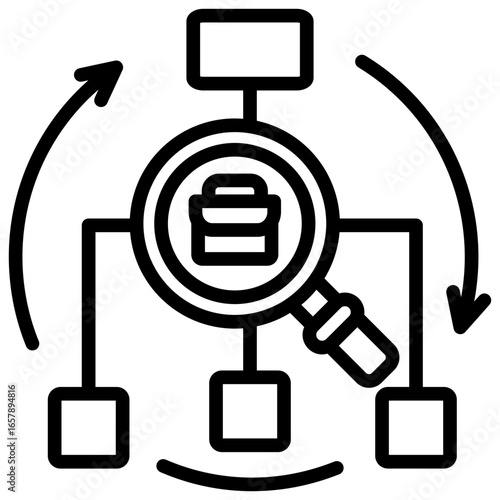 Job Rotation Icon