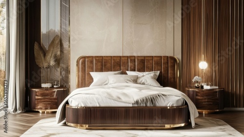 Wallpaper Mural Luxurious Modern Bedroom Design. Torontodigital.ca