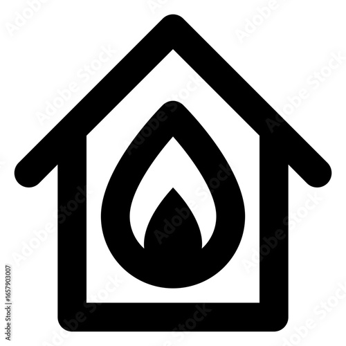 Home Heating Icon