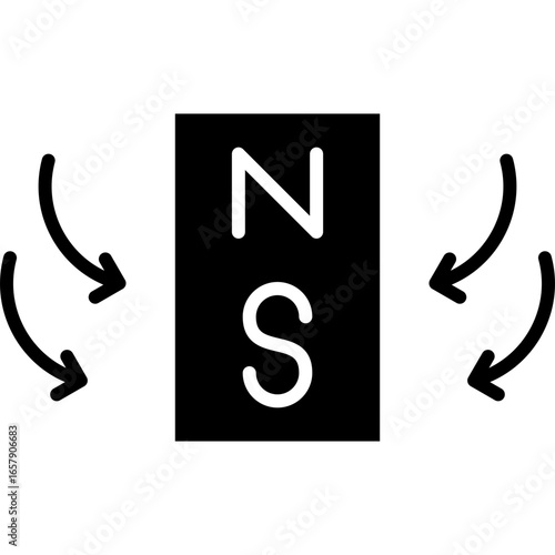 Magnetic Field Icon