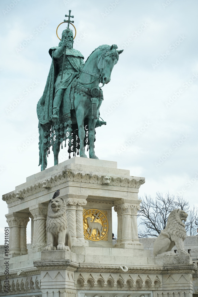 Obraz premium ハンガリー_ブダペスト_ブダ城地区