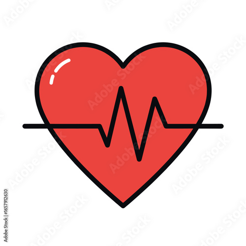 Heartbeat Health Concept