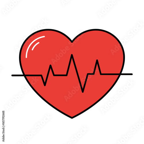 Heartbeat Health Concept
