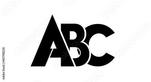 Free Download Modern abstract abc logo - GFXLoad