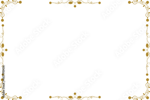 Creative simple vertical border and Frame, Transparent border	